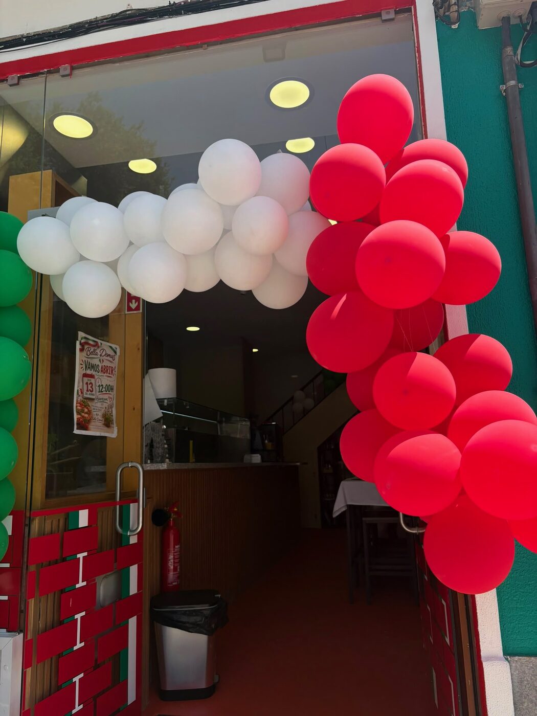 Entrada da Pizzaria Bella Domus